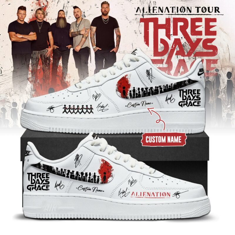3DG Alienation Tour 2026 Limited Edition AF1 Sneakers