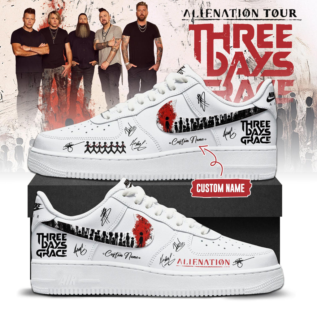 3DG Alienation Tour 2026 Limited Edition AF1 Sneakers
