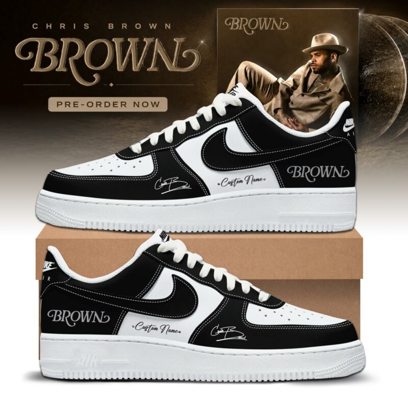 CB "BROWN" Album Limited Edition AF1 Sneakers