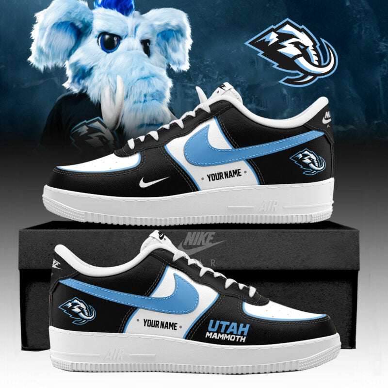 Utah Mammoth 2025 Special Edition  Customized AF1 Sneakers