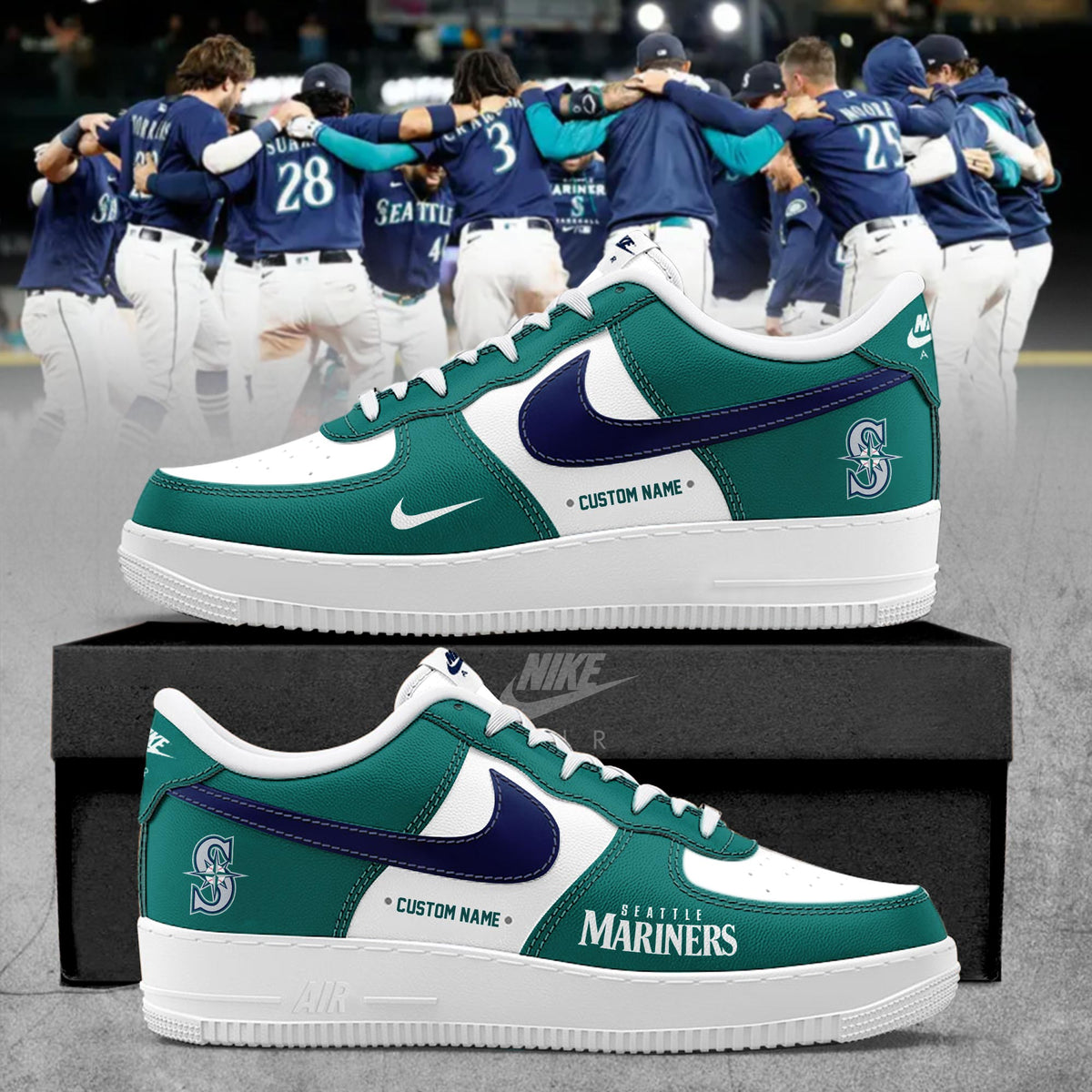 _SEA Customized Special Edition AF1 Sneaker