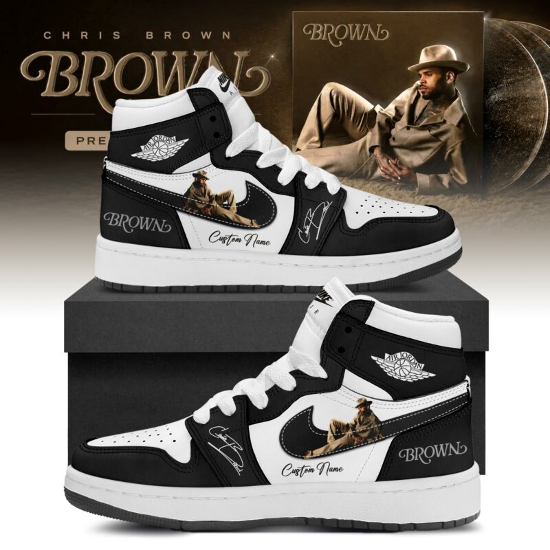 CB "BROWN" Album Limited Edition AJ1 Sneakers