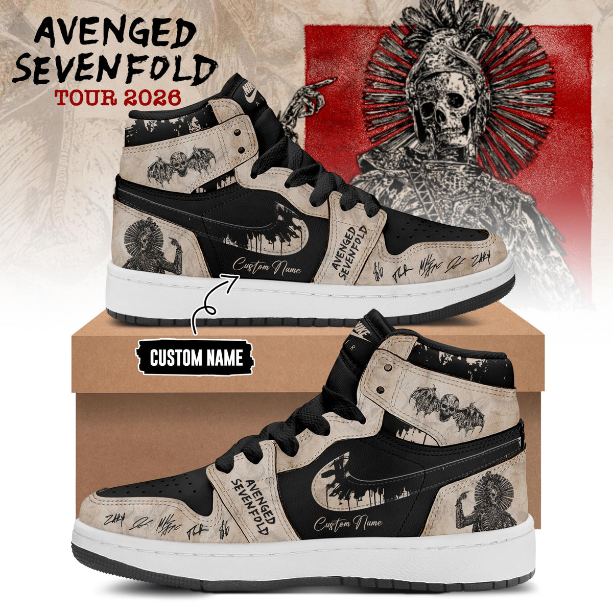 AS World Tour 2026 Limited Editions AJ1 Sneakers