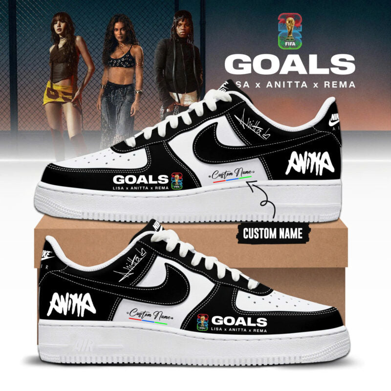 Anitta “Goals” FIFA World Cup 2026 Limited Edition AF1 Sneakers