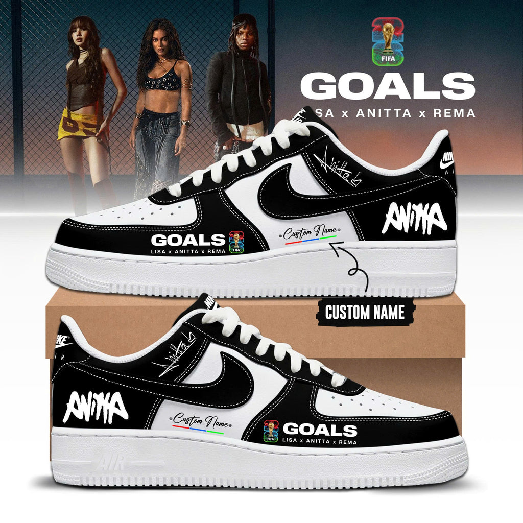 Anitta “Goals” FIFA World Cup 2026 Limited Edition AF1 Sneakers