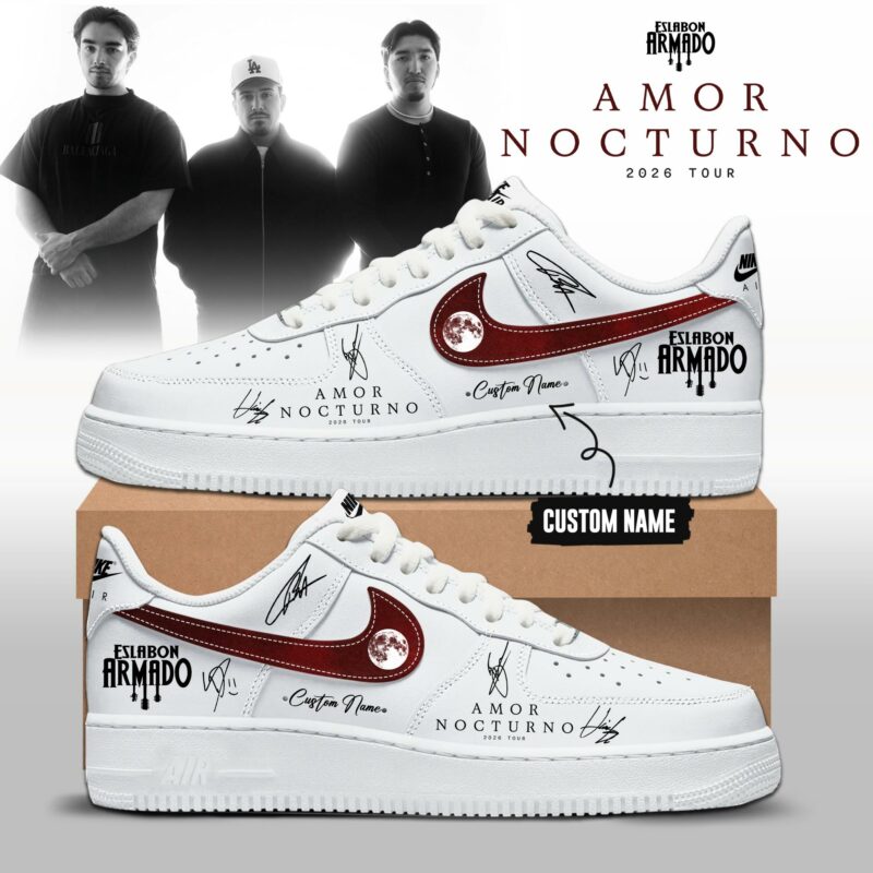 Amor Nocturno Tour 2026 Limited Edition AF1 Sneakers