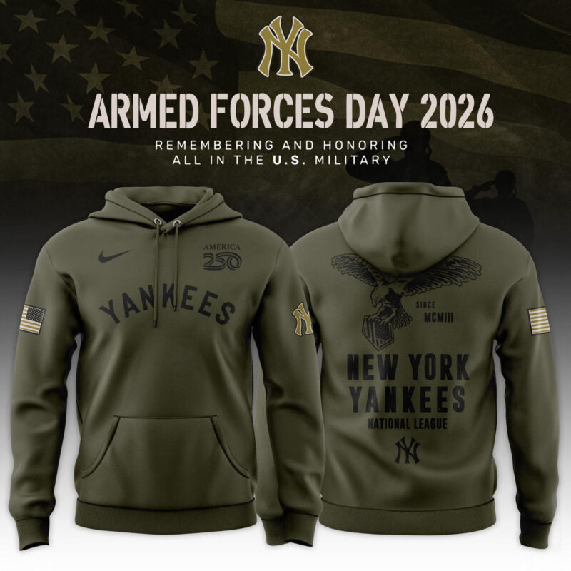 _ ..NYY 2026 Armed Forces Day Limited Edition Hoodie