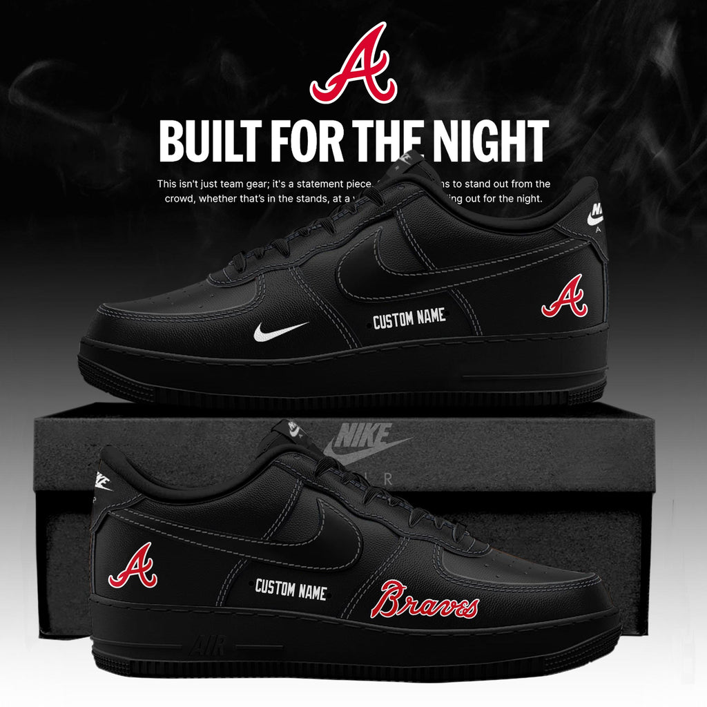 _ .ATL 2026 Fashion Black Out Limited Edition AF1 Sneakers