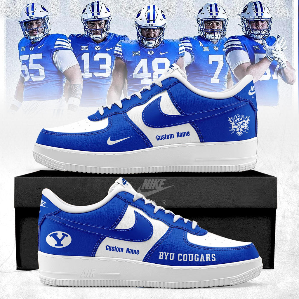 BYU Cougars Special Edition AF1 Sneakers
