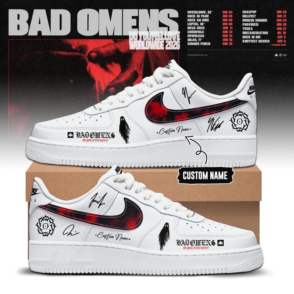 Do You Feel Love Worldwide 2026 Tour Limited Edition AF1 Sneakers