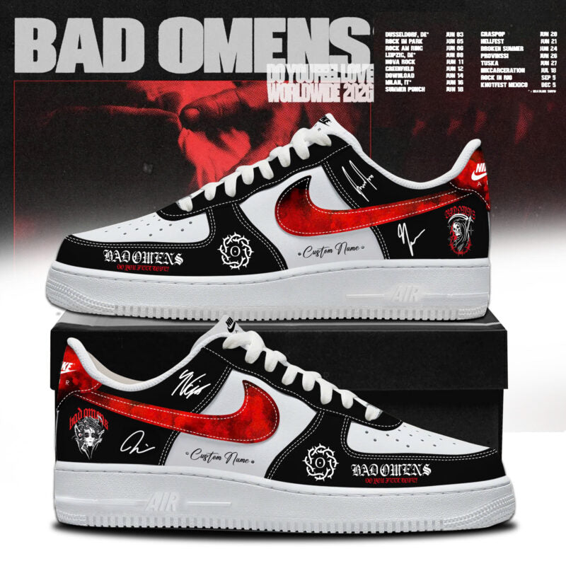 Do You Feel Love Worldwide 2026 Tour Limited Edition AF1 Sneakers