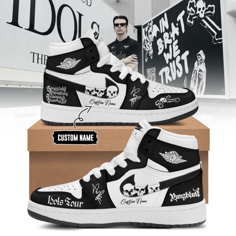 YUNGBLUD Idols The World Tour 2026 Limited Edition AJ1 Sneakers