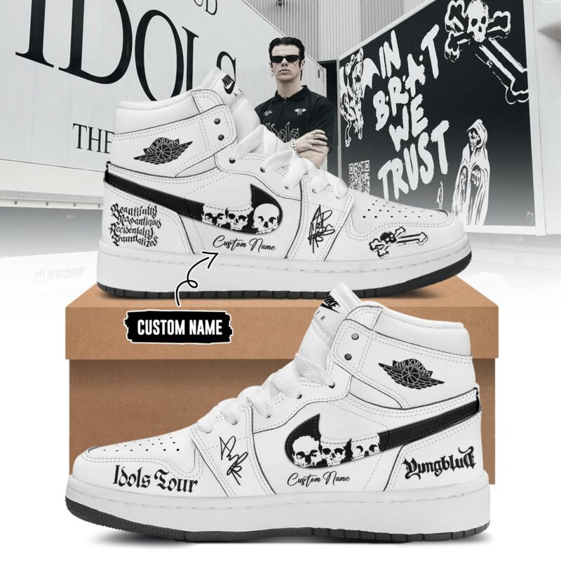 YUNGBLUD Idols The World Tour 2026 Limited Edition AJ1 Sneakers