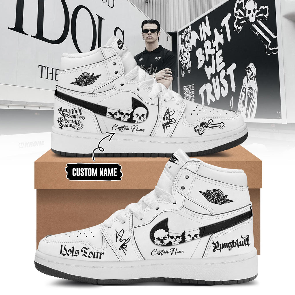 YUNGBLUD Idols The World Tour 2026 Limited Edition AJ1 Sneakers