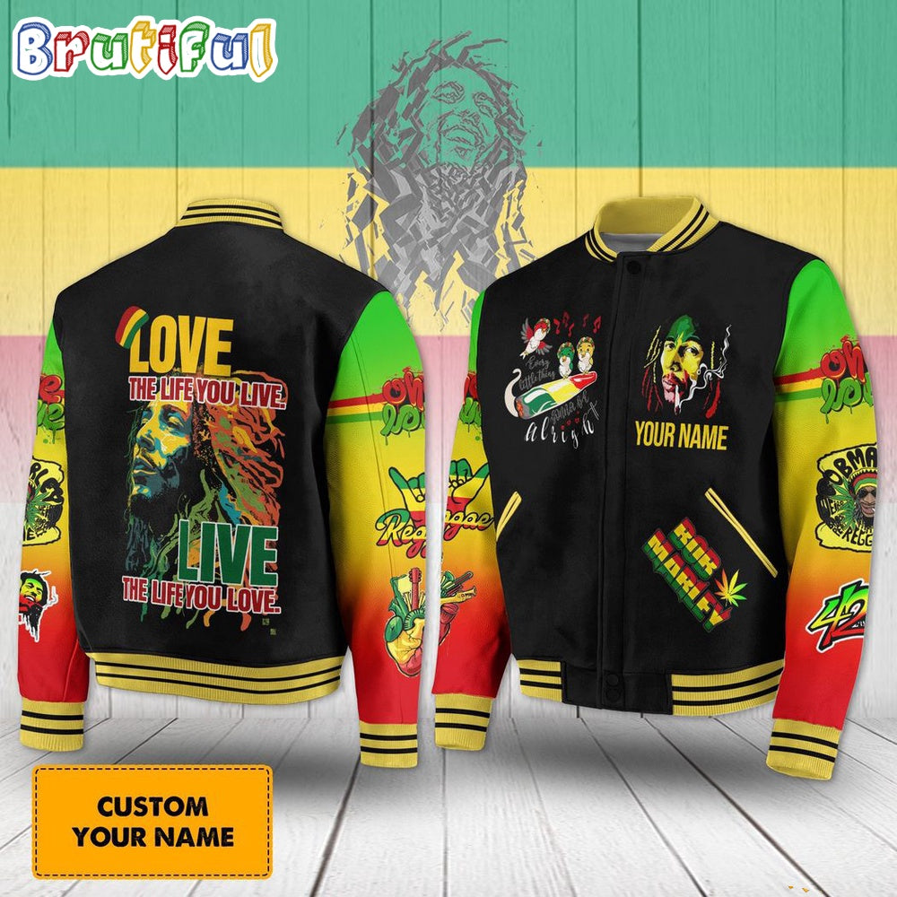 Bob Marley Love The Life You Live Jacket