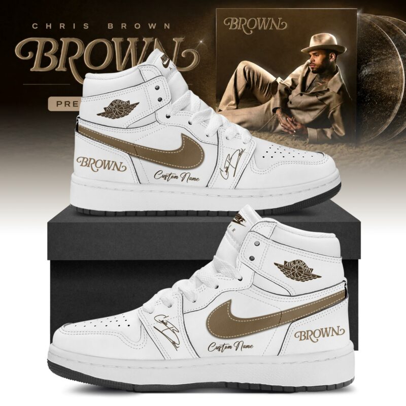 CB "BROWN" Album Limited Edition AJ1 Sneakers