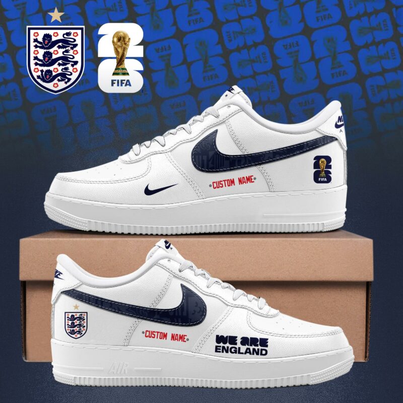 England WC26 Limited Edition AF1 Sneakers