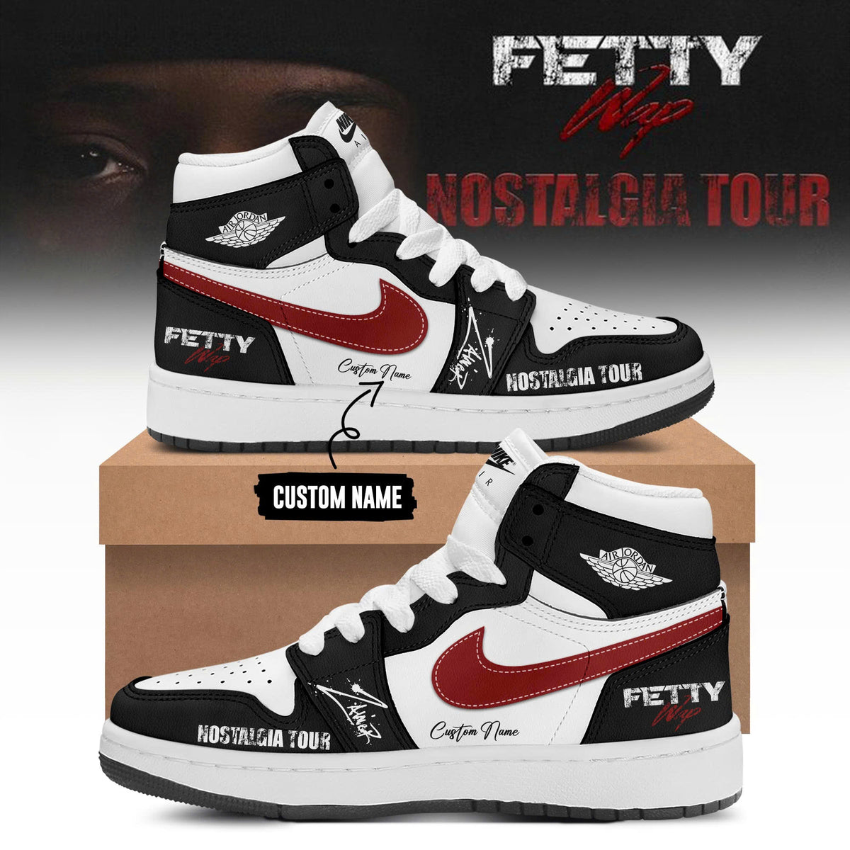 FW NOSTALGIA TOUR 2026 Limited Edition AJ1 Sneakers