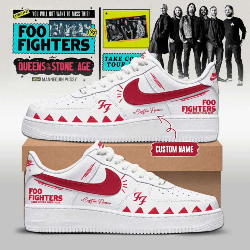 FF Take Cover Tour 2026 Limited Editions AF1 Sneakers
