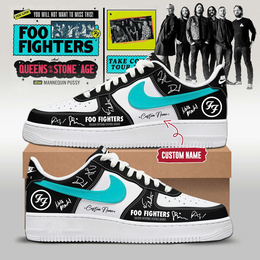 FF Take Cover Tour 2026 Limited Editions AF1 Sneakers