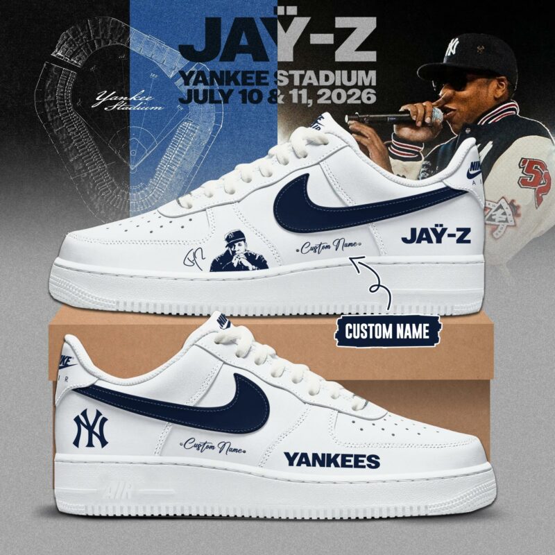 _ .NYY x Jay-Z Hometown Show 2026 Limited Edition AF1 Sneakers