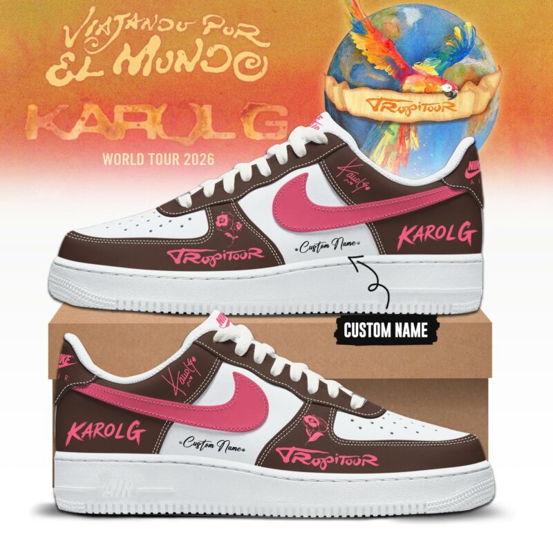 _ Viajando Por El Mundo Tropitour 2026 Limited Edition AF1 Sneakers