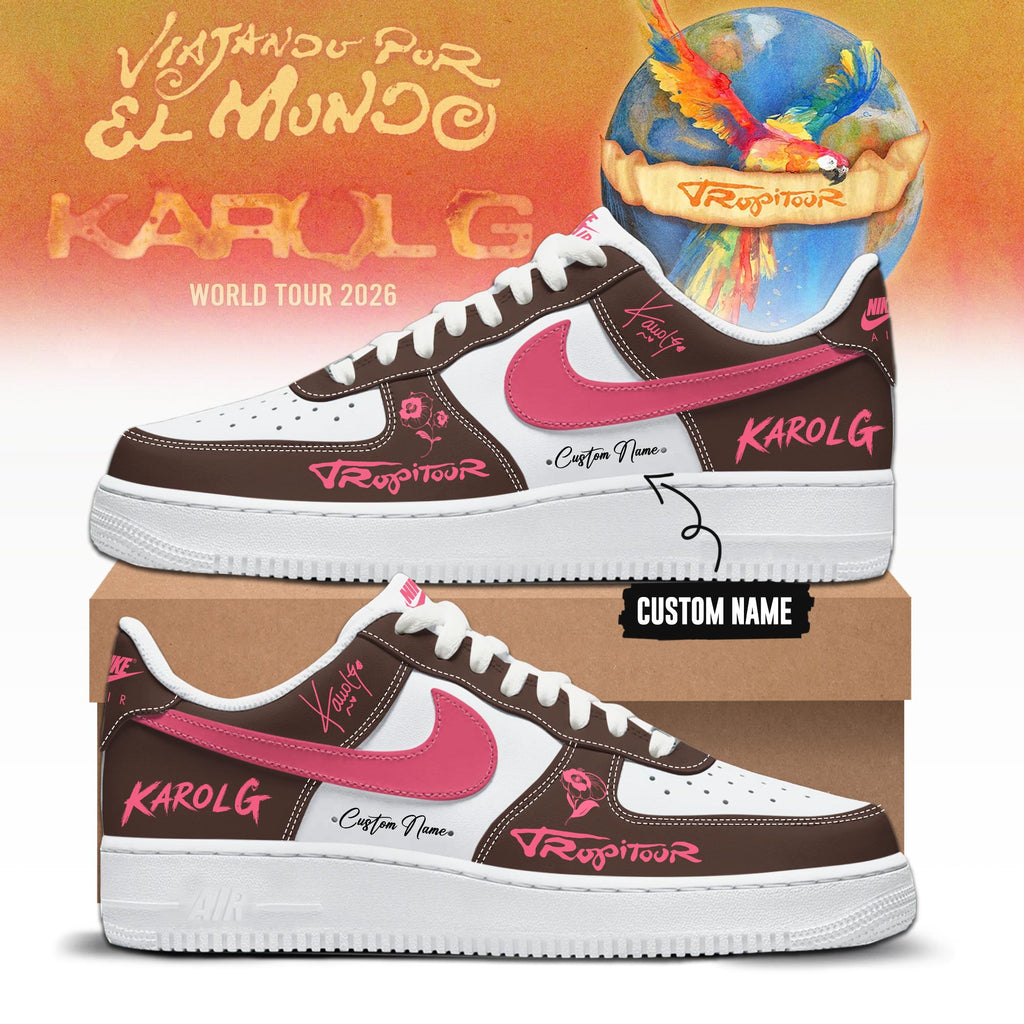 _ Viajando Por El Mundo Tropitour 2026 Limited Edition AF1 Sneakers