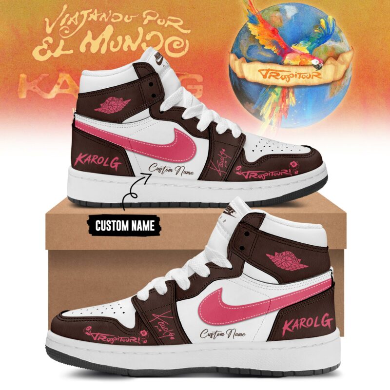 _ Viajando Por El Mundo Tropitour 2026 Limited Edition AJ1 Sneakers