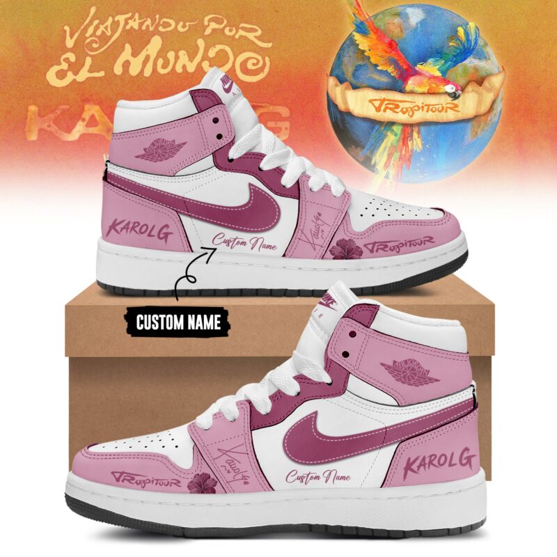 _ Viajando Por El Mundo Tropitour 2026 Limited Edition AJ1 Sneakers