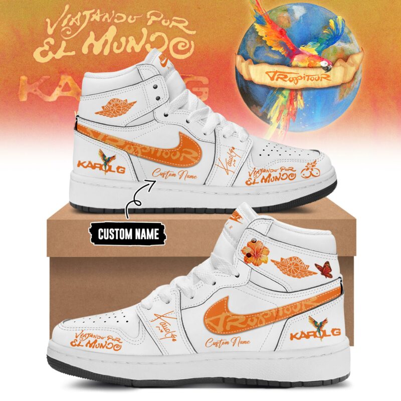 _ Viajando Por El Mundo Tropitour 2026 Limited Edition AJ1 Sneakers