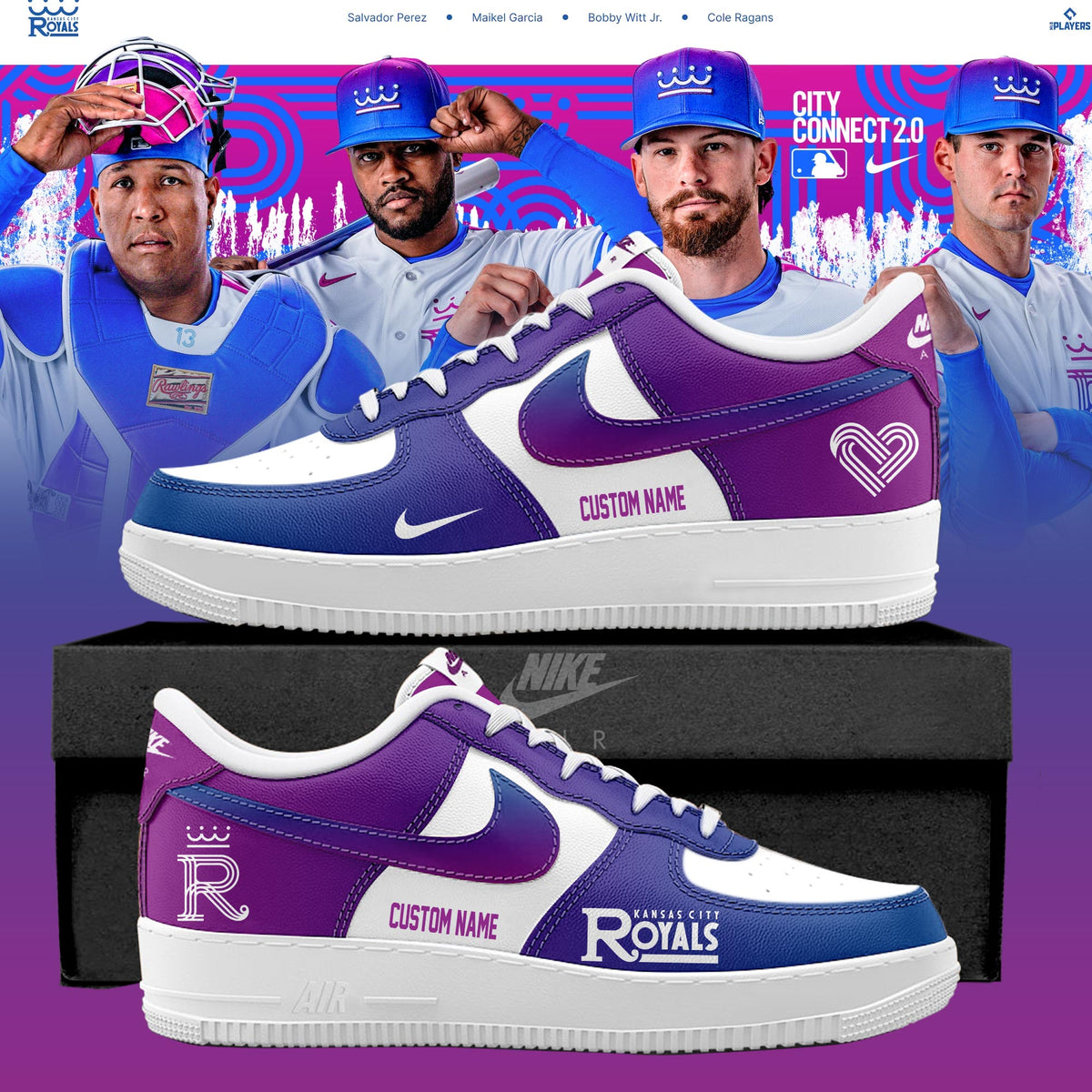 KC 2026 City Connect Limited Edition AF1 Sneakers