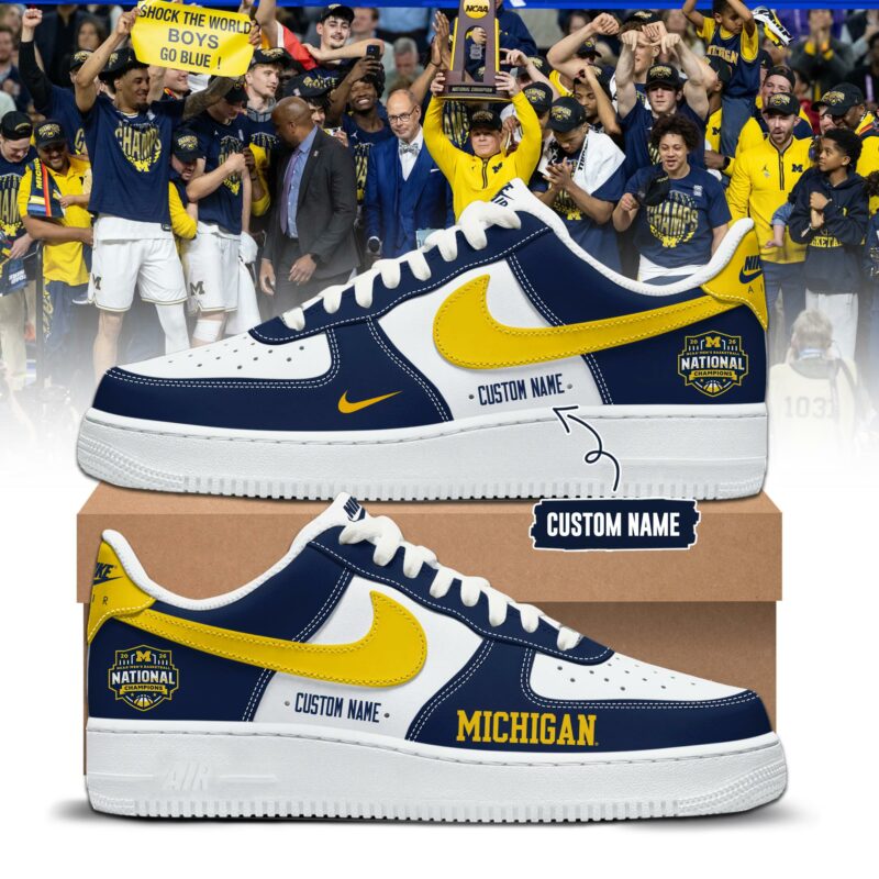_MW 2026 NCAA Men's Basketball National Champions AF1 Sneakers