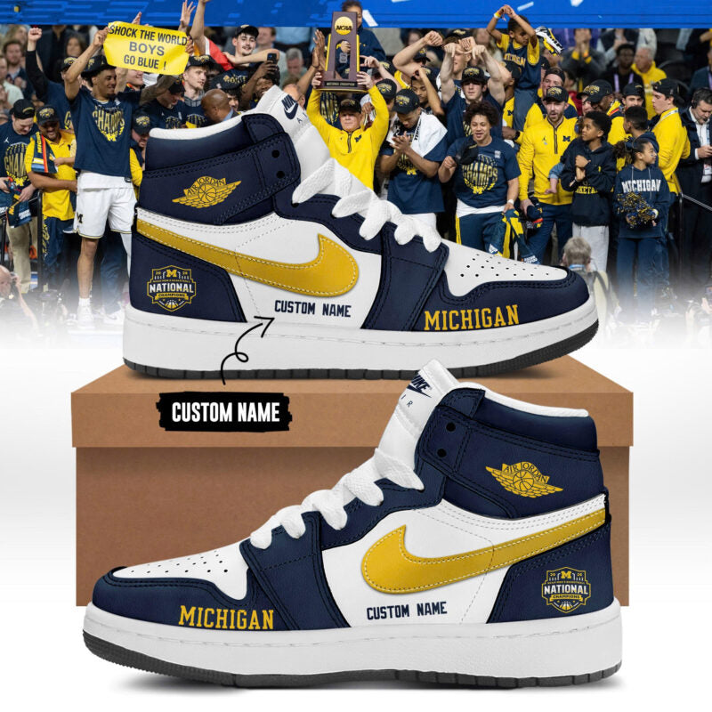 _MW 2026 NCAA Men’s Basketball National Champions AJ1 Sneakers