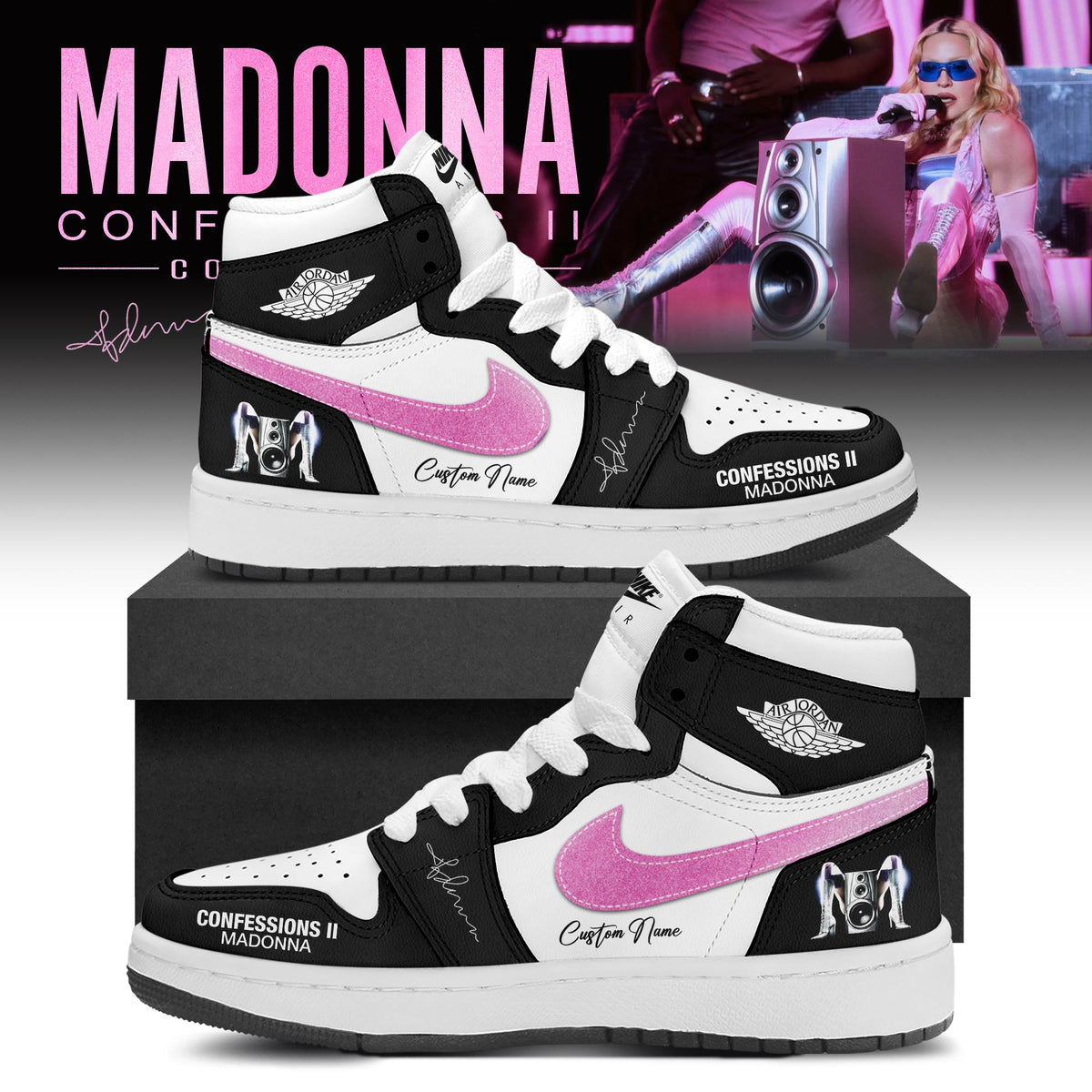 Madonna "Confessions II" Limited Edition AJ1 Sneakers