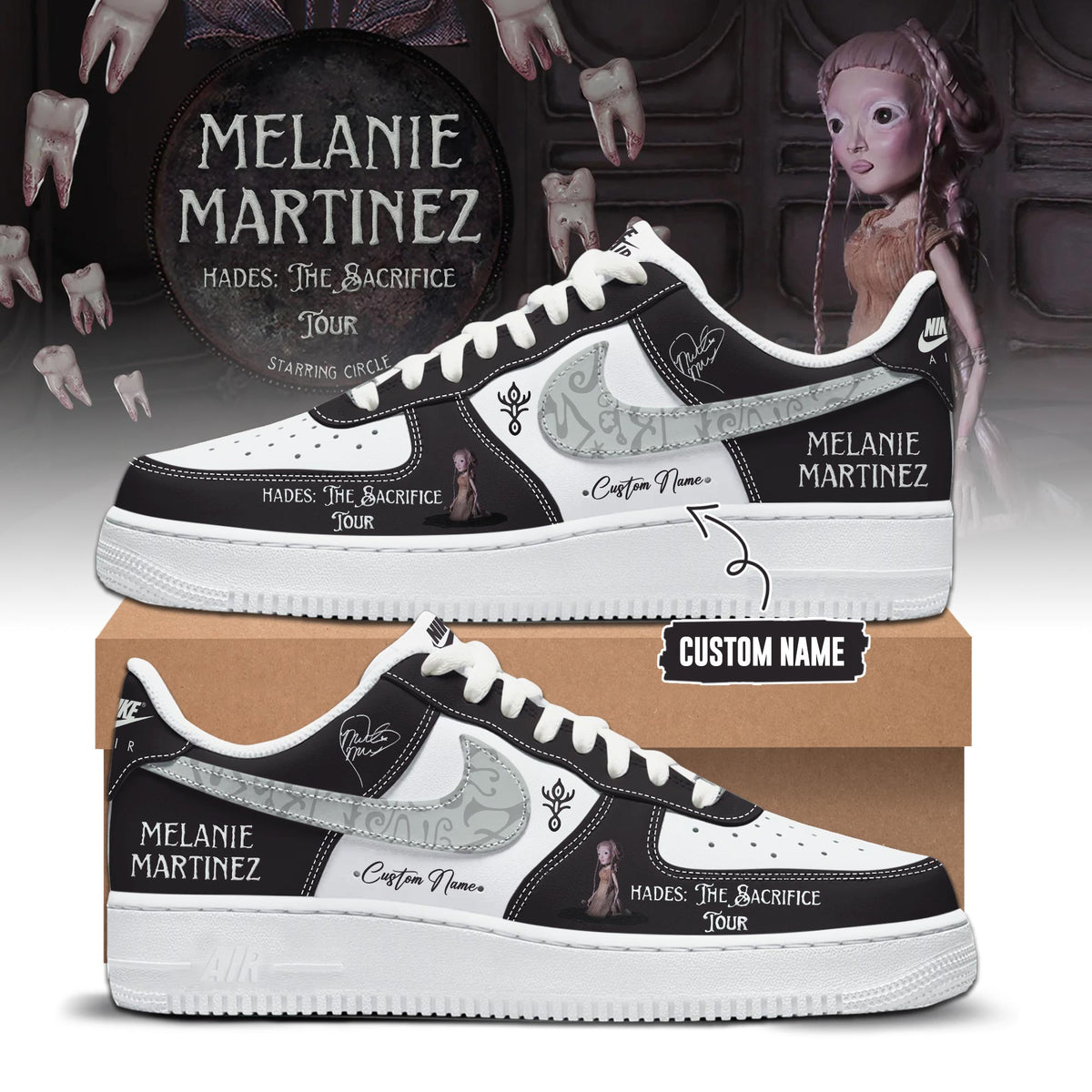 Hades: The Sacrifice Tour 2026 Limited Edition AF1 Sneakers