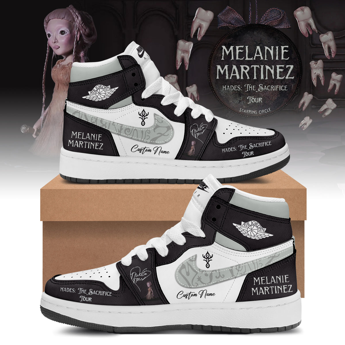 Hades: The Sacrifice Tour 2026 Limited Edition AJ1 Sneakers