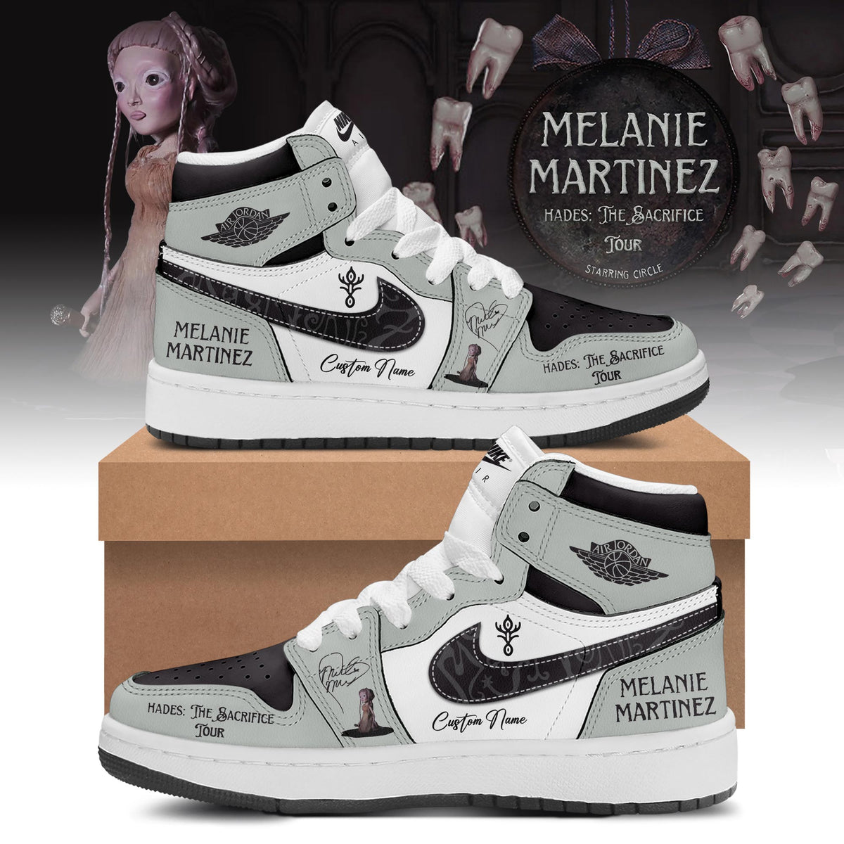 Hades: The Sacrifice Tour 2026 Limited Edition AJ1 Sneakers