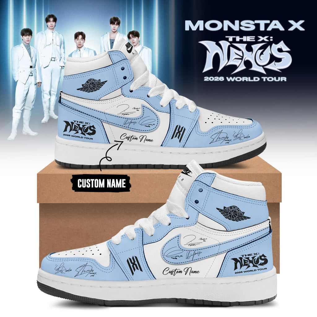 MONSTA X 2026 WORLD TOUR Limited Editions AJ1 Sneakers