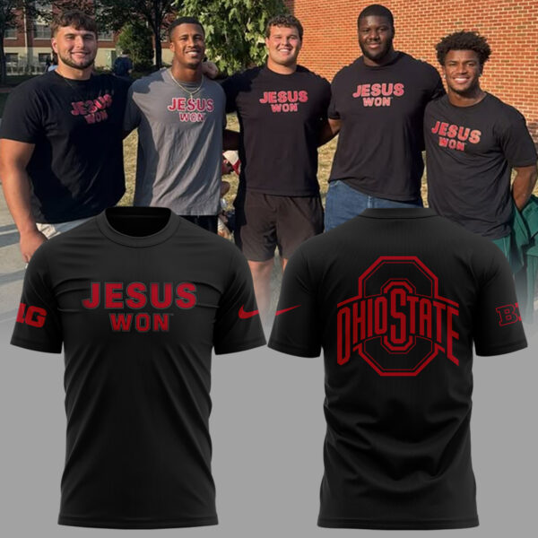 Limited Edition JESUS WON Black TShirt