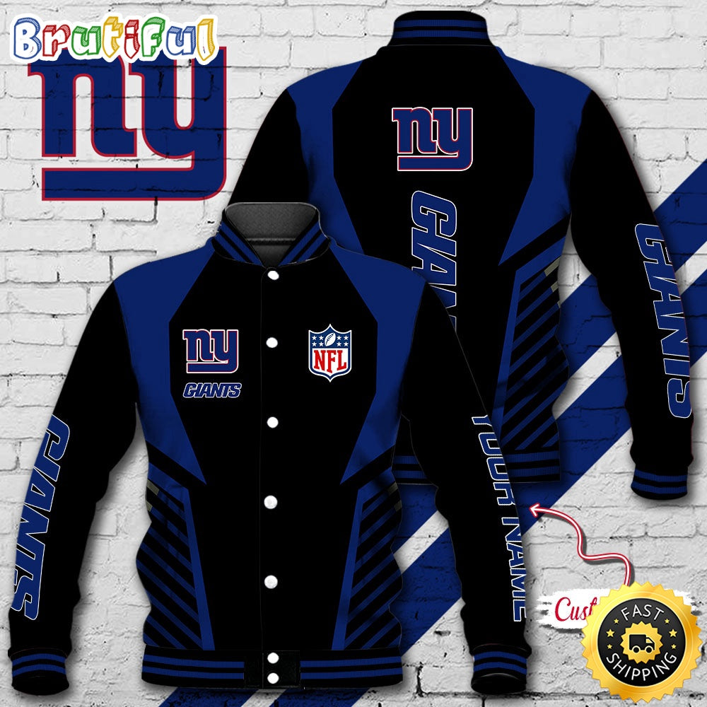 NFL New York Giants Baseball Jacket Football Sports Jacket