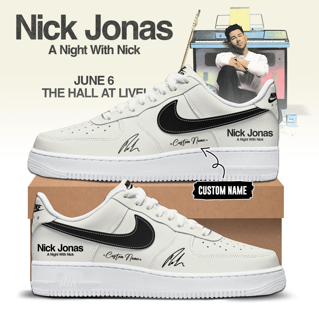 A Night With Nick Limited Edition AF1 Sneakers