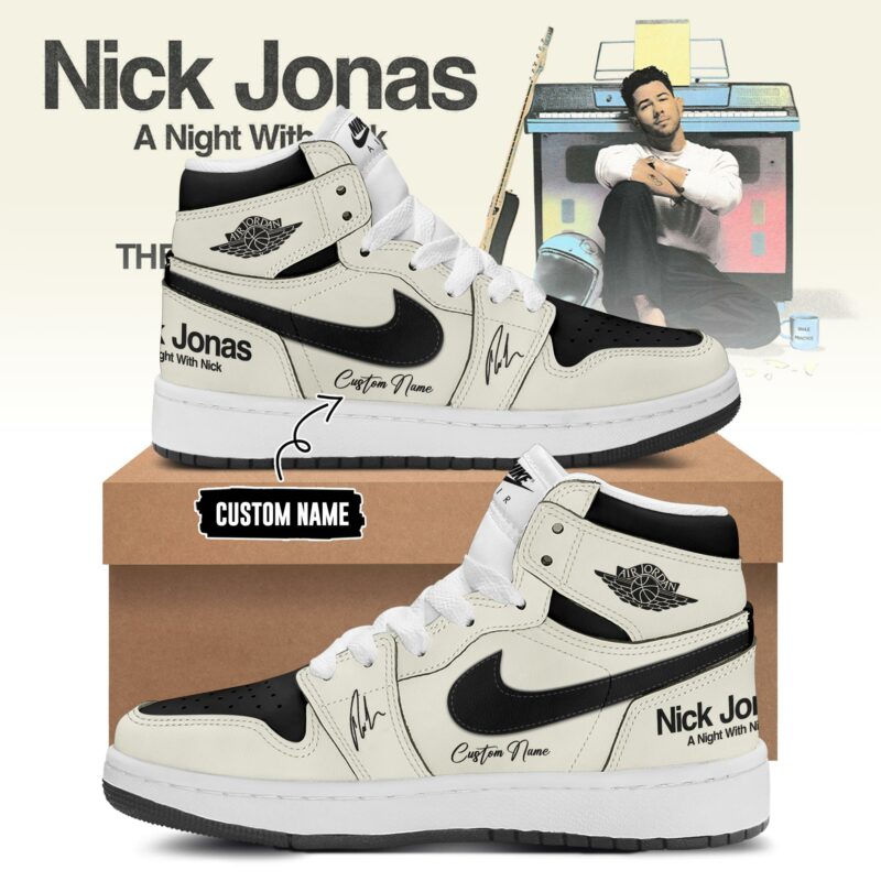 A Night With Nick Limited Edition AJ1 Sneakers