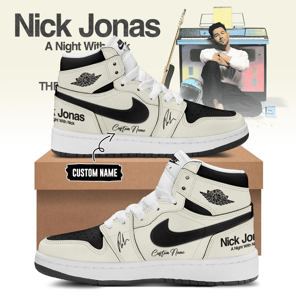 A Night With Nick Limited Edition AJ1 Sneakers