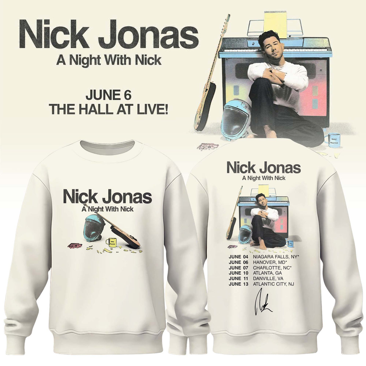 A Night With Nick Limited Edition Sweatshirt