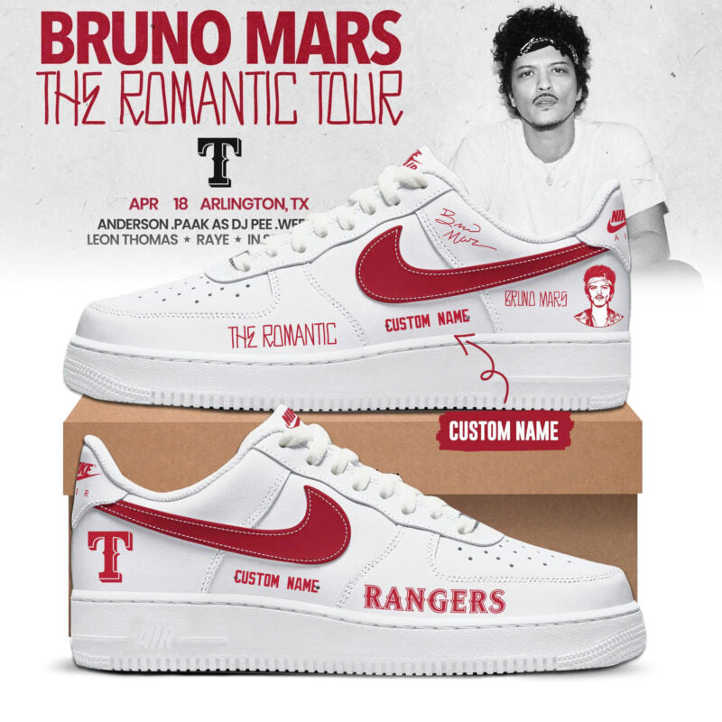 _ TEX x Bruno Mars ‘The Romantic Tour 2026’ Edition AF1 Sneakers