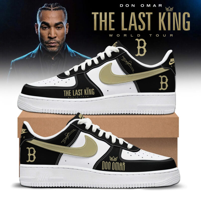 _ ..BOS x Don Omar "THE LAST KING WORLD TOUR" 2026 Limited Edition AF1 Sneakers