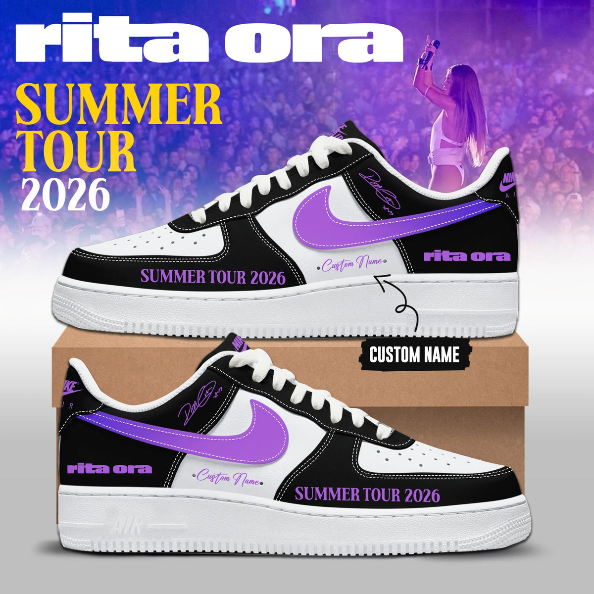 Summer Tour 2026 Limited Edition AF1 Sneakers