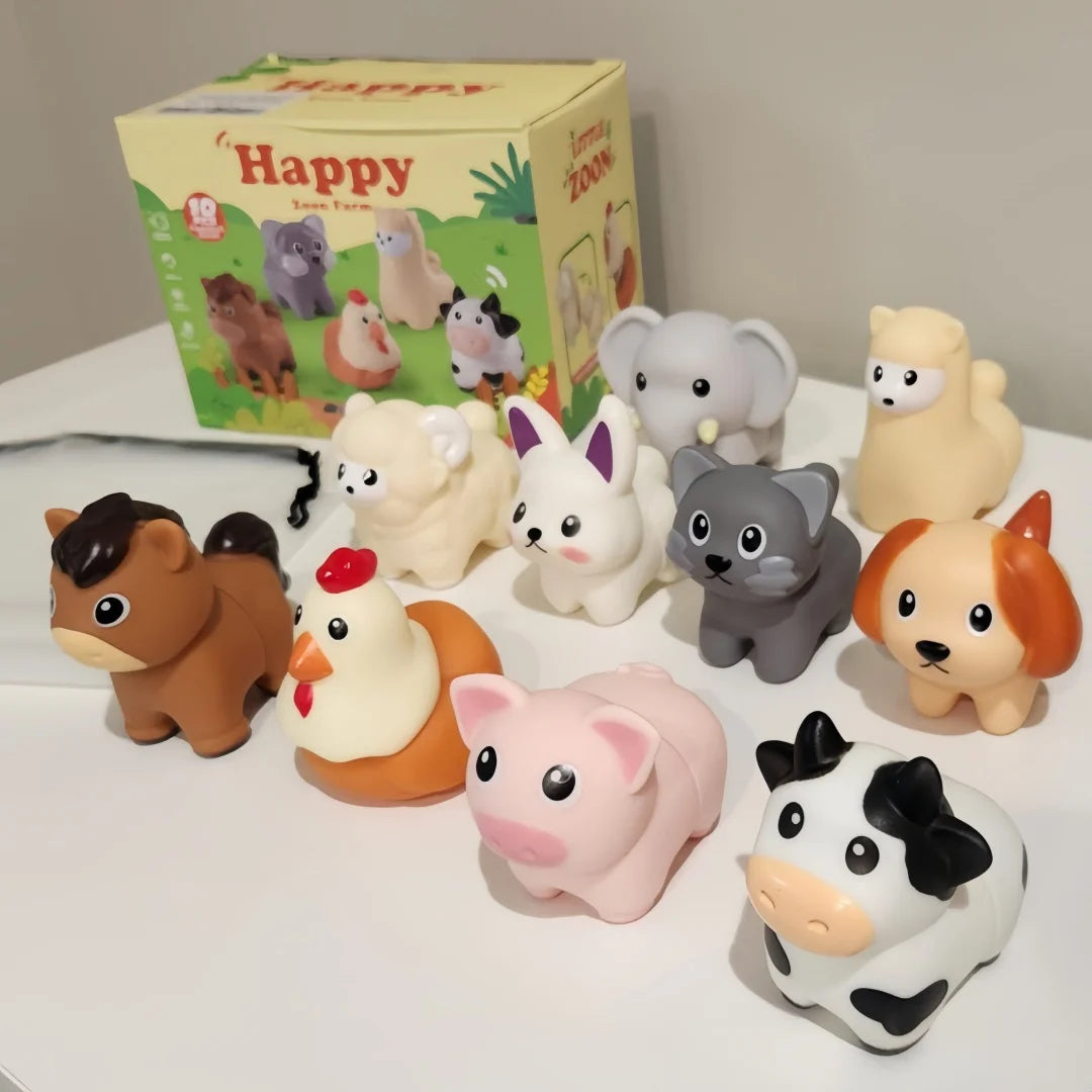 Animal Quantity Matching Game, Sensory Toy, Pre-school Learning Activity, Color Classification, Mexican-style Educational Toy