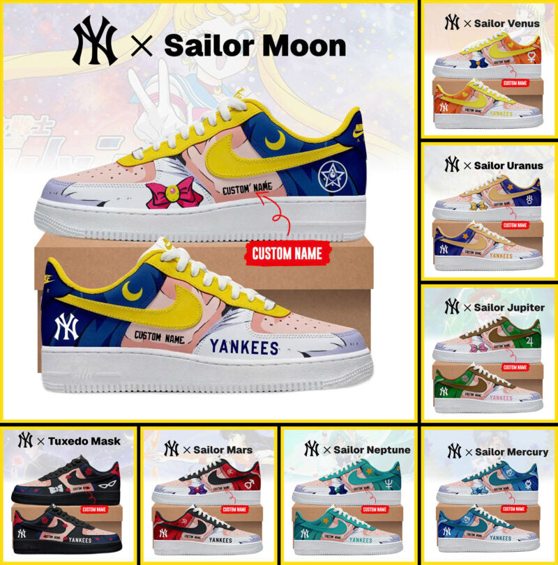 NYY x Sailor Moon 2026 Limited Edition AF1 Sneakers