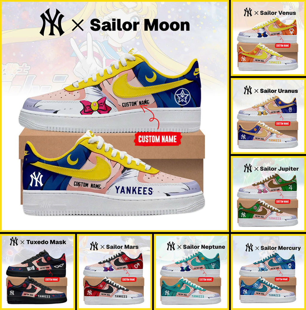 NYY x Sailor Moon 2026 Limited Edition AF1 Sneakers